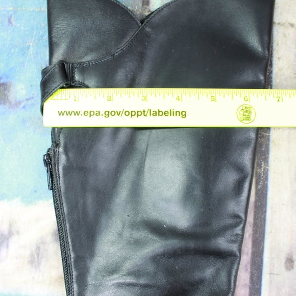 Lavorazione Artigiana Tall Zip Boots Size 38 / 8 - Picture 7 of 10